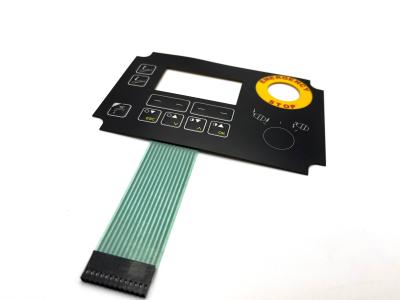China Electronic Reverse Printing Backlit Membrane Keyboard With High Performance for sale