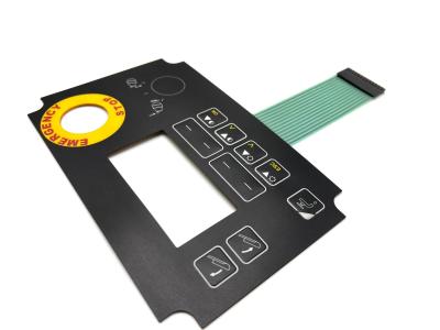 China Screen Printing Membrane Switch Supplier Silver Conductive Circuit With 2.54MM Pitch for sale