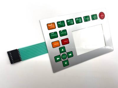 China Screen Printing Touch Screen Switch Silver Conductive Circuit With 2.54MM Pitch for sale