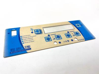 China Glänzende Oberfläche Polyester Transparente Fenstermembran Schalter Tastatur für CNC-Maschine zu verkaufen