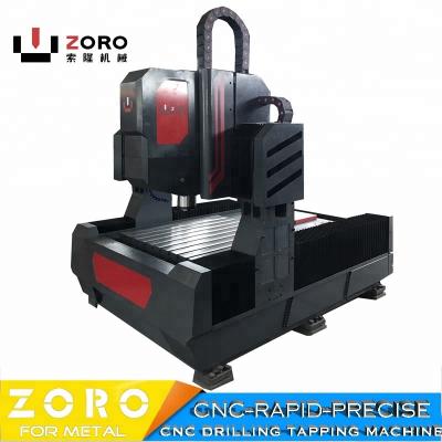 China High Speed CNC Plate Tapping Milling Drilling And Tapping Machine For Steel Metal Plate /Tube /flange /large hole for sale
