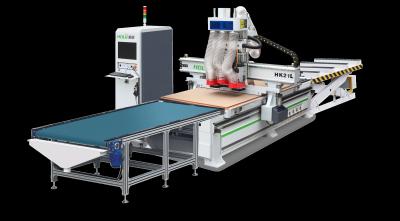 China la máquina del router del CNC de la carpintería de 4x8 3 AXIS automatizó el cargamento automático que descargaba el minuto de los 25m en venta