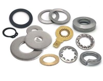 China Plano liso liso do metal M8 da arruela 6mm do fechamento fino de aço inoxidável do auto da estrela da mola do círculo do grampo de retenção à venda