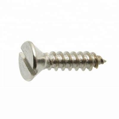 China Tornillo de madera de acero inoxidable DIN97 de la cabeza plana en venta