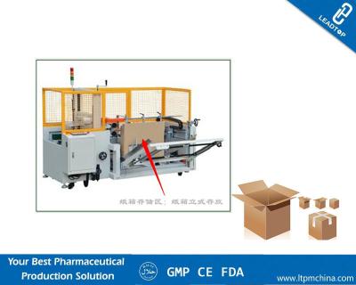 Chine Machine de conditionnement semi automatisée de scelleur de carton de pliage d'ailerons pour la fermeture des caisses à vendre