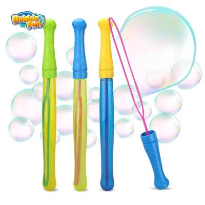 China Large Bubbles 17.8 IN Bubble Wands for Kids, 2 Kinds of Color Sword Asst, Blowing Bubble Toy Outdoor Activity - 8 Ounce Bubble for sale