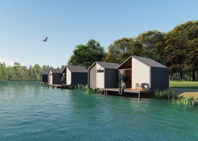 China Casas prefabricadas modernas magníficas/casas modulares de lujo para las atracciones turísticas en venta