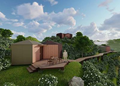 China La casa prefabricada moderna magnífica contiene la pequeña certificación moderna del CE de los hogares de la casa prefabricada de la unidad en venta