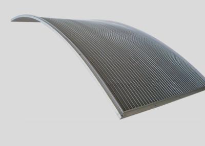 Chine Tamis filtrant de fil de maille de tonne de SS304 Lauter, écran d'arc d'écran de courbe de fil de cale à vendre