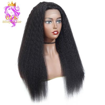 China Curly Straight Frontal Wig Curly Straight Front Wigs Natural Color 160% 180% Density Cuticle Full Aligned Raw Hair HD Lace Up Wigs For Black Women for sale