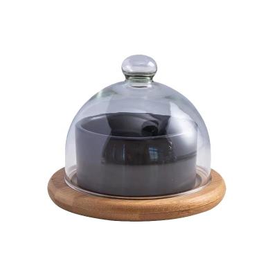 China Freshness Preservation Shuflei Bowl Ice Cream Jelly Bowl Cup Oven Household Pudding Cup Japanese Stripe Baking Ceramic Mug for sale
