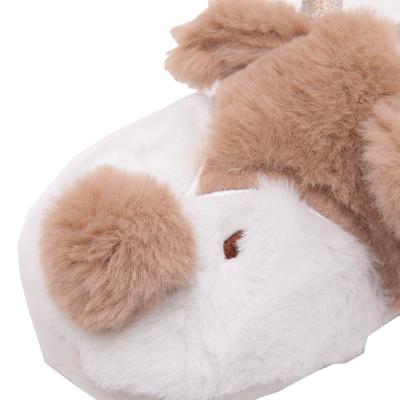 China Fashion Trend Winter Santa Elk House Slippers Cute Christmas Slippers for sale