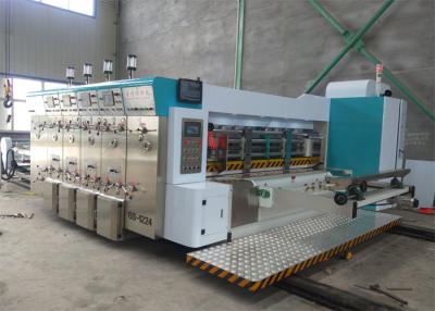 Cina Macchina ondulata dell'impilatore di Slotter Die Cutter della stampante di Flexo dell'incartonamento del cartone in vendita