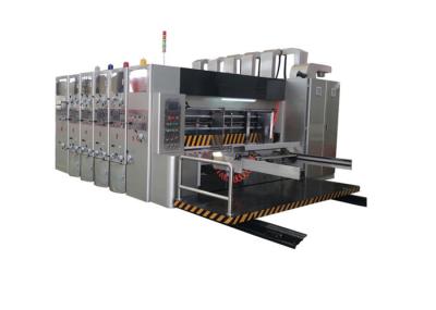 China la fabricación de cajas del cartón 160pcs/min acanaló la impresora de la caja 25KW en venta