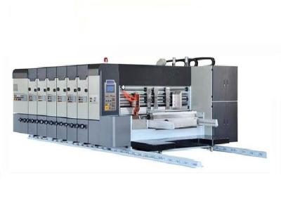 Cina Taglierina di Slotter Rotary Die della stampante di Flexo in linea con la macchina di Gluer della cartella in vendita