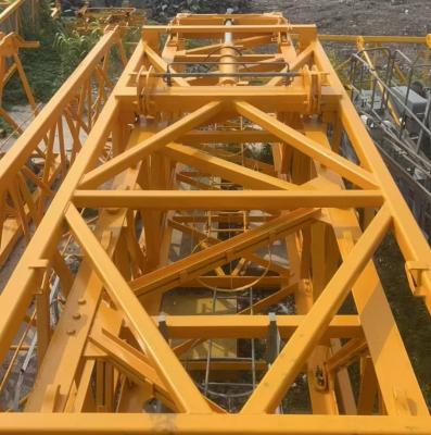China QTZ250 7020 Used Tower Crane With 10t Max Load 70m Boom And L68 Mast for sale