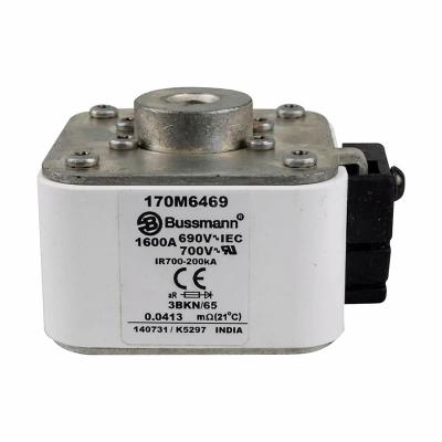 China Fast Shipping Industrial Control 1600A 690V Specialty Fuses 170M6469 Bussmann Fuse Square Body High Speed Fuse for sale