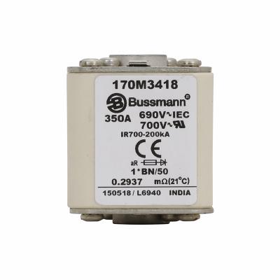 China Industrial Control In Shipping 200A 690V 170M3415 Bussmann 170M Series Fuse High Speed Square Body Fast Fuse High for sale