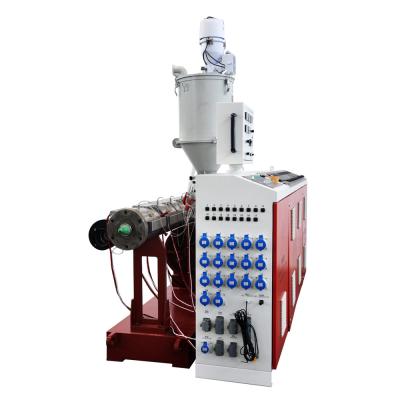 Chine La machine simple SJ60/38 d'extrudeuse de tuyau de PE de machine de boudineuse à vis a produit 180kg/h à vendre