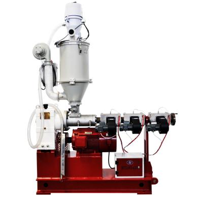 Китай Конюшня машины штрангпресса трубы PE вывела наружу управление 88kg/H PLC SJ45/33 Сименс продается
