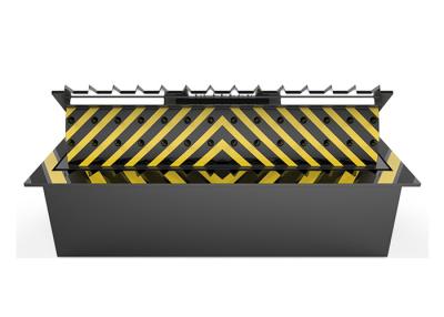 China Anti Vehicle Hydraulic Road Blocker With Spikes , 6 Meter Long Entrance Point for sale