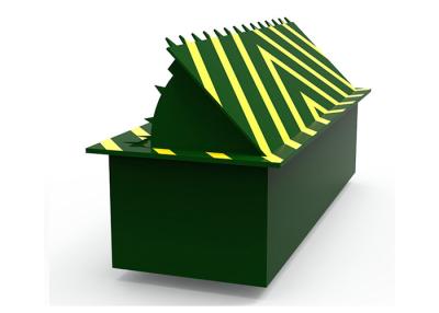 China Paint Reflective Crash Rate Hotel Entrance Control 380V Hydraulic Road Traffic Blocker for sale