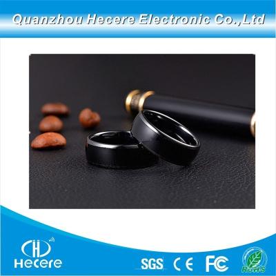 China 13.56MHz Ntag213 Ceramic NFC Ring Smart Bracelet Ring for Smart Phone for sale