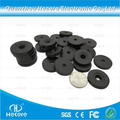 China Small Tags Cheap Price Qr Code Pet Tag Ntag213 Programmable Passive PVC Disc Mini UHF Active Washable NFC Disc Tag for sale
