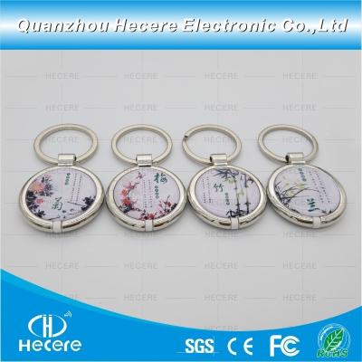 China Full Color Printing Plastic Epoxy RFID Tag with Stock Mould for sale