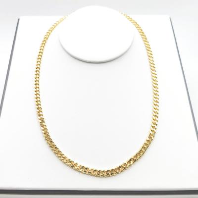 China Environmental friendly 2022 Fashion Jewelry Brass Necklace Chain Ladies Mens High Quality Classic Daily Wear Gifts Anniversary for sale