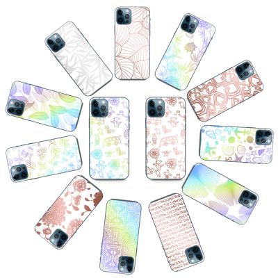 China New High Quality Back Release Effect Sticker Skin Film 12x18cm PVC 3D Embossed Movable Materials Cover For Hydrogel Screen Protector Cutting Machine for sale