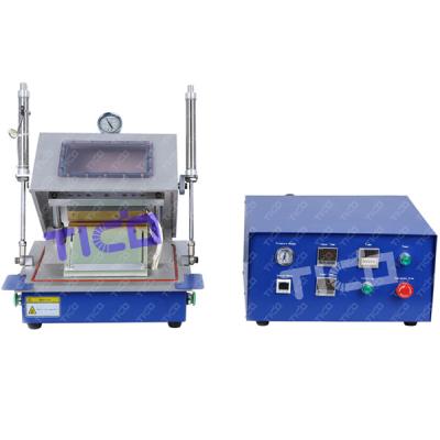 Chine Machine de rabattement chaude de batterie de poche de polymère première pour la R&D de batterie de laboratoire à vendre