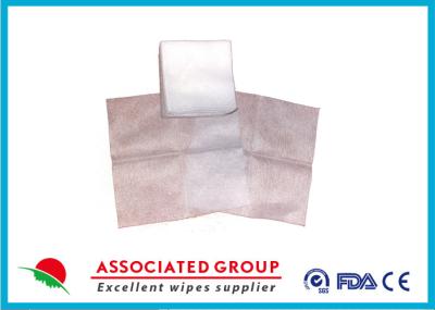 Китай Противобактериологическая устранимая Nonwoven марля вытирает тампоном дизайн размера 10 x 10 домочадцев продается