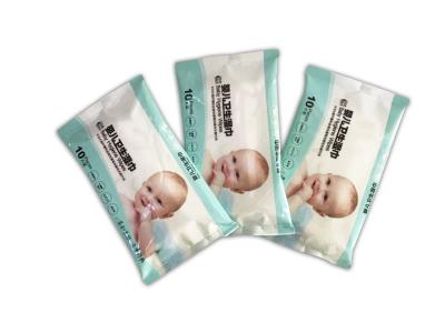 Chine Les chiffons humides de bébé de sentiment de serviette, tissu humide essuie le service biodégradable d'OEM de 99% à vendre