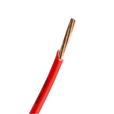China Industriële PVC geïsoleerde elektrische kabels Draden voor gebouwen 1,5 mm 2,5 mm Aanpasbaar Te koop