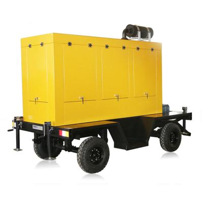 China Mobile Silent Diesel Type Generator Electricity Start Trailer Generator Genset HZ-S for sale