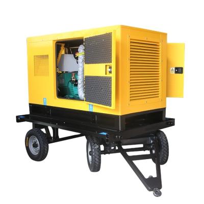 China 10/20/30/50/60/80/100 KW Mobile Diesel Generator Trailer Movable Asset For Sale HZ-S for sale