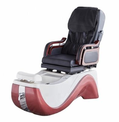 China Modern Luxury Dongpin Best Sale Beauty Salon Furniture Portable Luxury Pipeless Whirlpool Spa Massage Manicure Pedicure Chair for sale