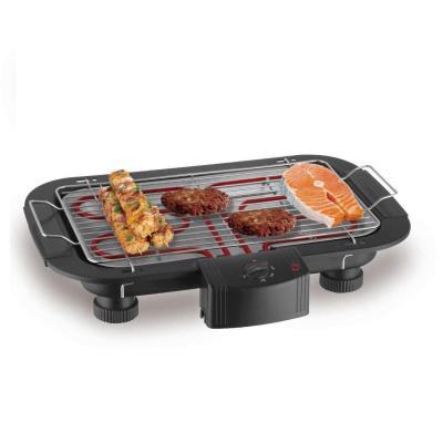 China Easily Cleaned Factory Selling Mini Camping Portable Electric Kitchen Appliances Good Quality Barbecue Grill Power 2000W for sale