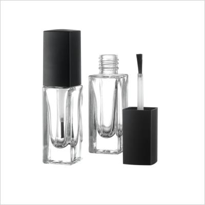 Chine La bouteille cosmétique vide de pompe de vernis à ongles avec la brosse 7.5ml de couvercle la bouteille en verre de solvant de vernis à ongles à vendre
