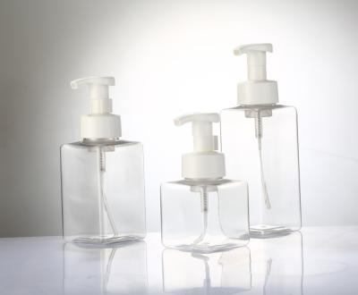 Chine Shampooing de l'animal familier pp et lavage carrés de main de bouteille de conditionneur avec la pompe à vendre