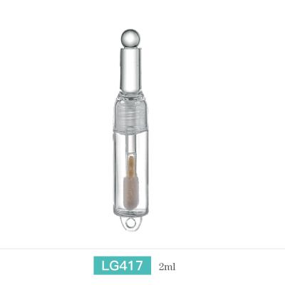 중국 Clear Color Matte Lip Gloss Cosmetic Packaging PETG Material 10000pcs 판매용