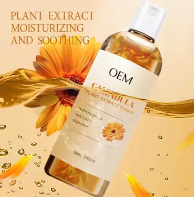 Chine 100% eau organique pure hydratant le visage brouillard éclairant hydratant pétale de calendula tonique du visage à vendre