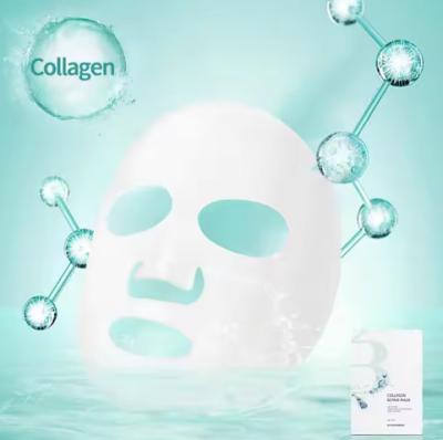 China Mascarinha de colágeno para cuidados com a pele Facial Folha de embalagem hidratante nutritivo poros apertando colágeno reparação máscara facial à venda