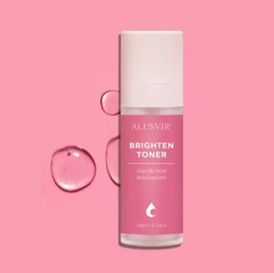 Chine Soins de la peau coréens de marque privée Vitamine C Acide glycolique Toner pour le visage Soins de la peau Brightening anti-âge Toner pour le visage pour les femmes noires à vendre