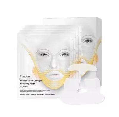 China Retinol e Colágeno Máscara de rosto antienvelhecimento Apertar a pele e hidratação profunda Máscara de folha anti-rugas à venda