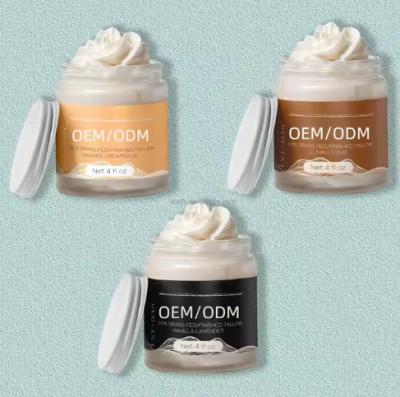 中国 OEM/ODM 卸売 深度潤滑体液 自然甘い杏仁油&草 牛肉 脂油 栄養 顔 身体 皮膚ケア 販売のため