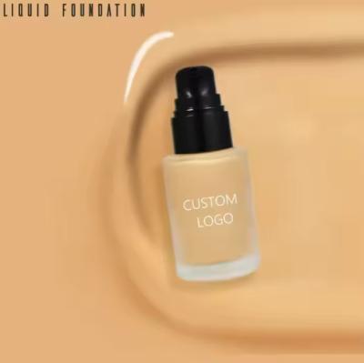 中国 OEM 耐久性 ベーガン液体ファウンデーション 防水顔マットSPF30 メイクコーナーファウンデーション 販売のため