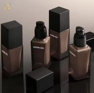 China Base de maquiagem de cobertura completa personalizável de alta qualidade Vegano leve impermeável SPF líquido concealer de longa duração à venda