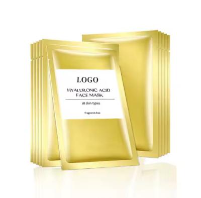 China OEM / ODM Wholesale Private Label Custom Logo Moisturizing Hyaluronic Acid Whitening Face Masking Sheet Whitening Face Mask for sale